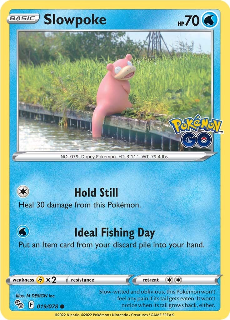 Slowpoke (019/078) [Pokémon GO] Pokémon