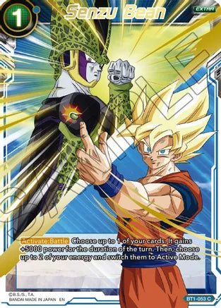 Senzu Bean (Gold Stamped) (BT1-053) [Mythic Booster] Dragon Ball Super