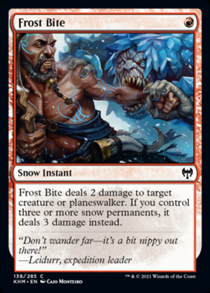 Frost Bite [Kaldheim] Magic: The Gathering