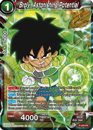 Broly, Astonishing Potential (P-248) [Mythic Booster] Dragon Ball Super