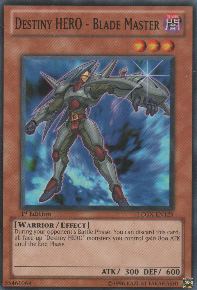 Destiny HERO - Blade Master [LCGX-EN129] Common Yu-Gi-Oh!