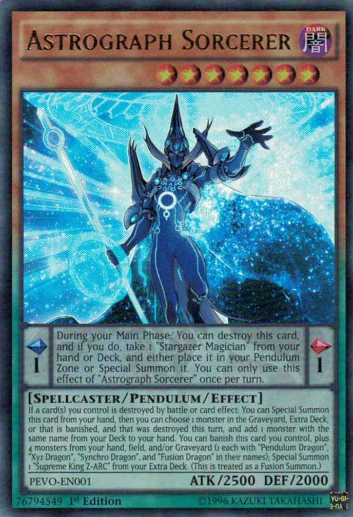 Astrograph Sorcerer [PEVO-EN001] Ultra Rare Yu-Gi-Oh!