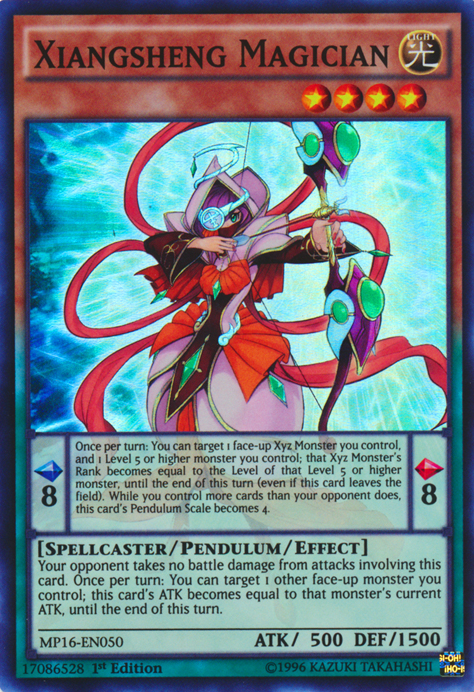 Xiangsheng Magician [MP16-EN050] Super Rare Yu-Gi-Oh!