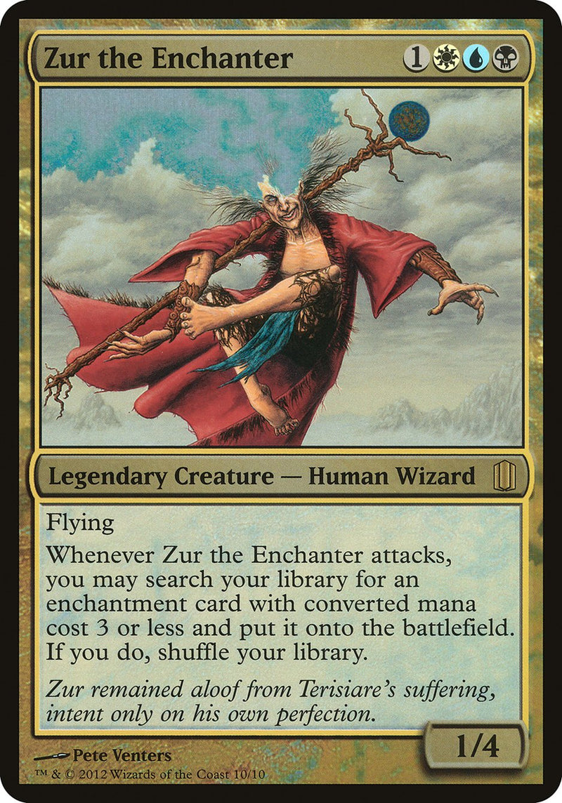 Zur the Enchanter (Oversized) [Commander's Arsenal Oversized] Magic: The Gathering