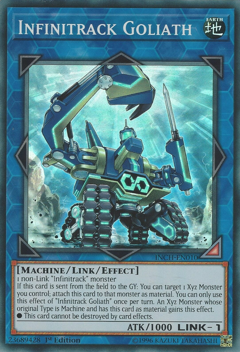 Infinitrack Goliath [INCH-EN010] Super Rare Yu-Gi-Oh!