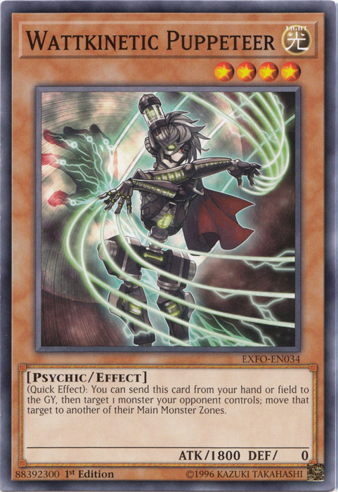 Wattkinetic Puppeteer [EXFO-EN034] Common Yu-Gi-Oh!