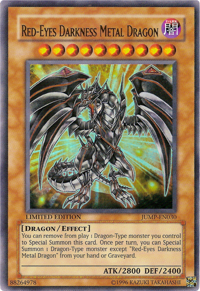 Red-Eyes Darkness Metal Dragon [JUMP-EN030] Ultra Rare Yu-Gi-Oh!