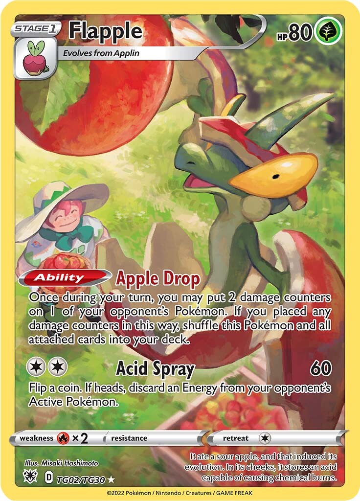 Flapple (TG02/TG30) [Sword & Shield: Astral Radiance] Pokémon