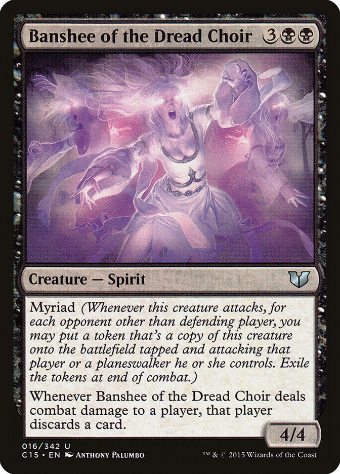 Banshee of the Dread Choir [Commander 2015] Magic: The Gathering