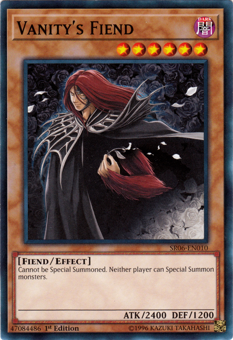 Vanity's Fiend [SR06-EN010] Common Yu-Gi-Oh!