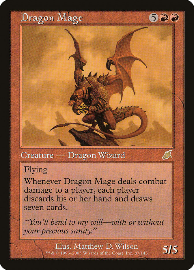 Dragon Mage [Scourge] Magic: The Gathering
