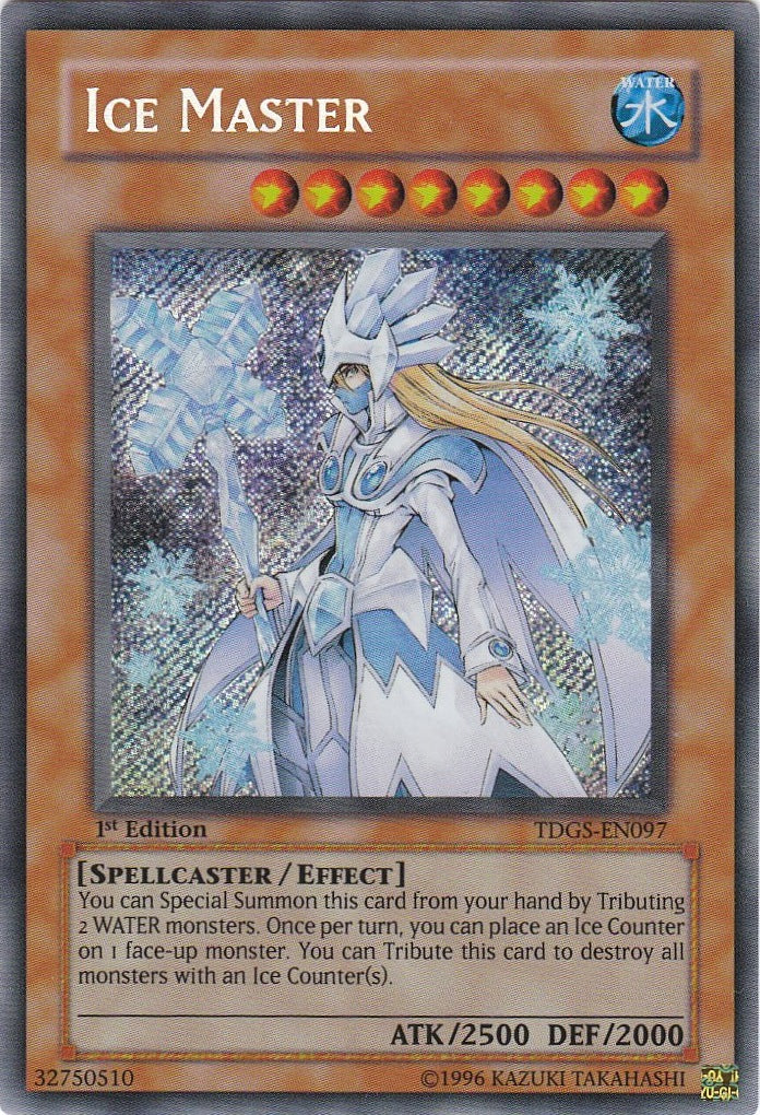 Ice Master [TDGS-EN097] Secret Rare Yu-Gi-Oh!