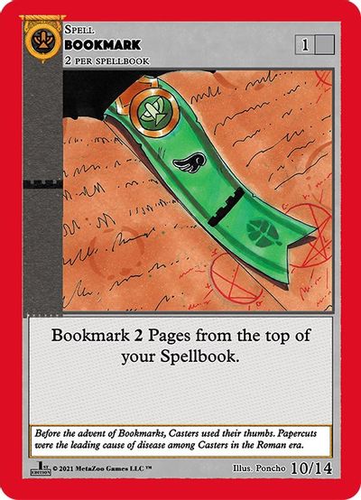 Bookmark [Cryptid Nation: First Edition Manchac Swamp Priestess Deck] Metazoo