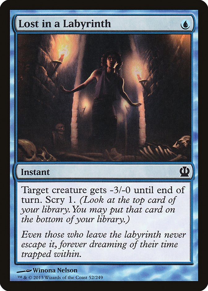 Lost in a Labyrinth [Theros] Magic: The Gathering