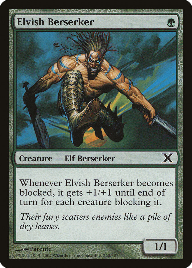 Elvish Berserker [Tenth Edition] Magic: The Gathering