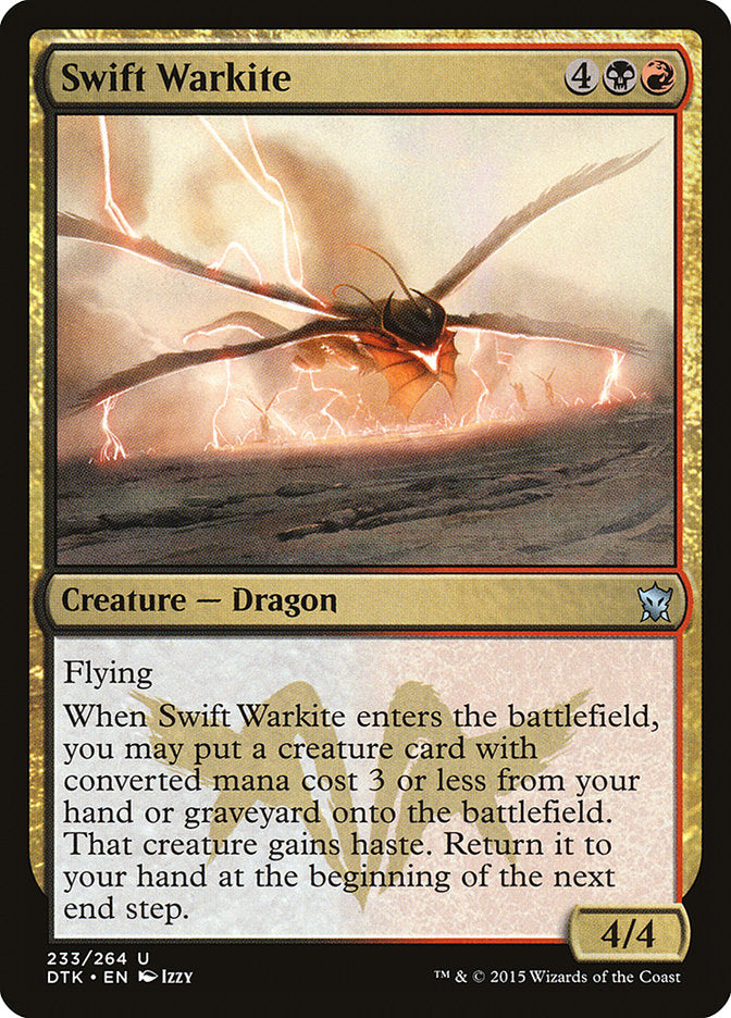 Swift Warkite [Dragons of Tarkir] Magic: The Gathering