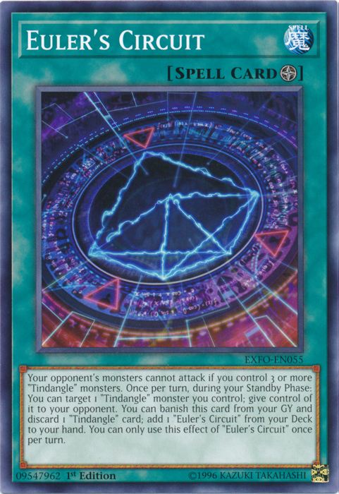 Euler's Circuit [EXFO-EN055] Common Yu-Gi-Oh!