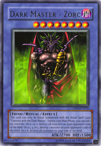 Dark Master - Zorc [CP02-EN010] Rare Yu-Gi-Oh!