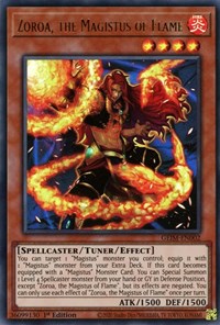 Zoroa, the Magistus of Flame [GEIM-EN002] Ultra Rare Yu-Gi-Oh!