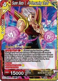 Super Baby 1, All-Consuming Terror (BT8-116_PR) [Malicious Machinations Prerelease Promos] Dragon Ball Super