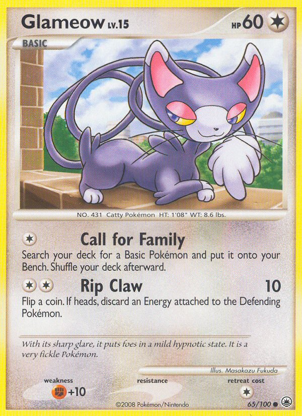 Glameow (65/100) [Diamond & Pearl: Majestic Dawn] Pokémon