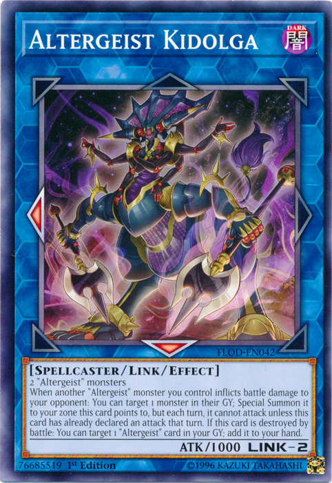 Altergeist Kidolga [FLOD-EN042] Common Yu-Gi-Oh!