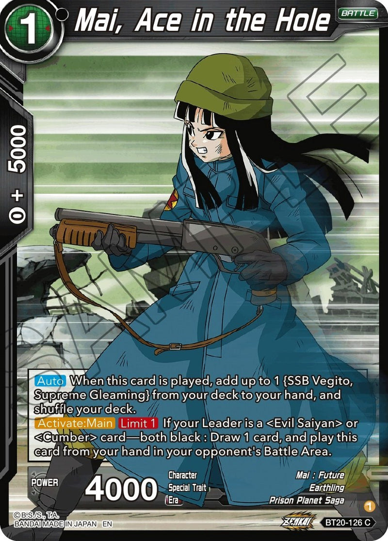 Mai, Ace in the Hole (BT20-126) [Power Absorbed] Dragon Ball Super