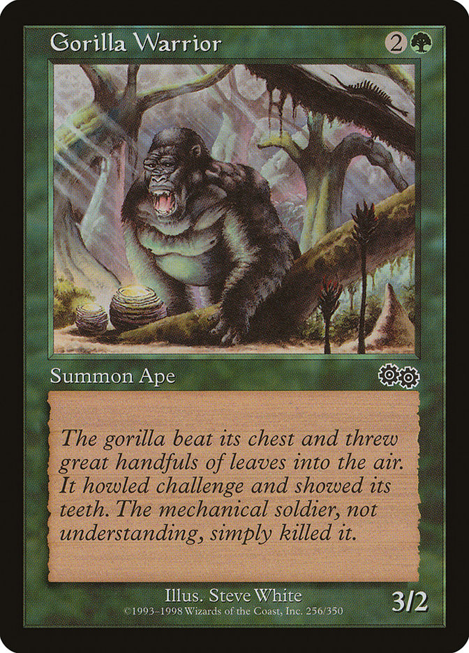 Gorilla Warrior [Urza's Saga] Magic: The Gathering