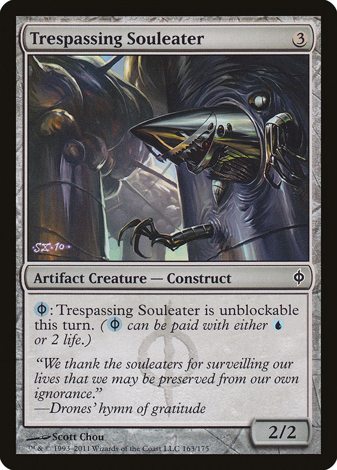 Trespassing Souleater [New Phyrexia] Magic: The Gathering