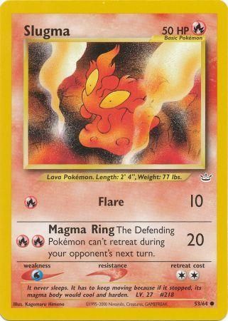 Slugma (53/64) [Neo Revelation Unlimited] Pokémon