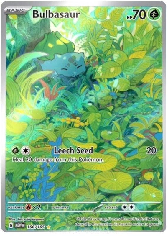 Bulbasaur (166/165) [Scarlet & Violet: 151] Pokémon