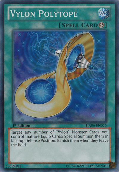 Vylon Polytope [HA06-EN056] Super Rare Yu-Gi-Oh!