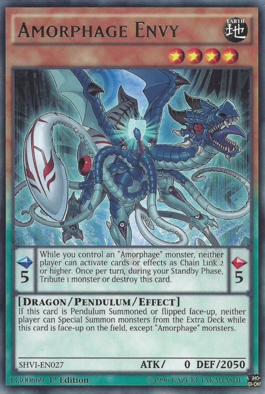 Amorphage Envy [SHVI-EN027] Rare Yu-Gi-Oh!