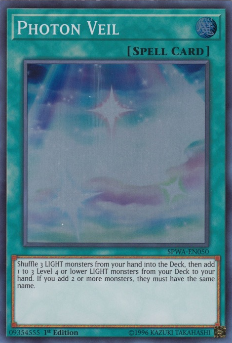 Photon Veil [SPWA-EN050] Super Rare Yu-Gi-Oh!