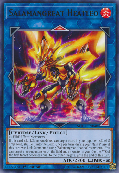 Salamangreat Heatleo [SOFU-EN040] Rare Yu-Gi-Oh!