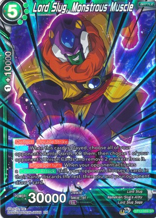 Lord Slug, Monstrous Muscle (BT12-059) [Vicious Rejuvenation] Dragon Ball Super