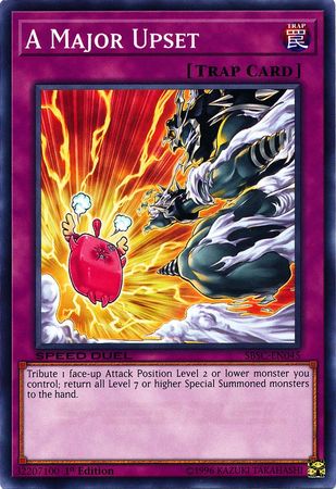 A Major Upset [SBSC-EN045] Common Yu-Gi-Oh!