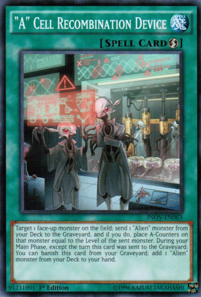 "A" Cell Recombination Device [INOV-EN063] Common Yu-Gi-Oh!