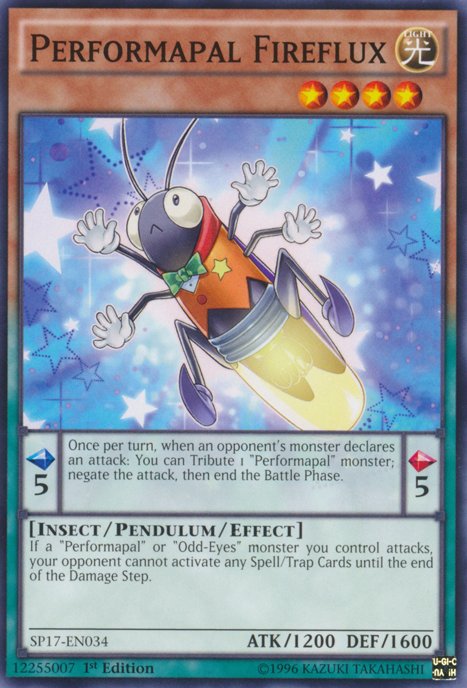 Performapal Fireflux [SP17-EN034] Common Yu-Gi-Oh!