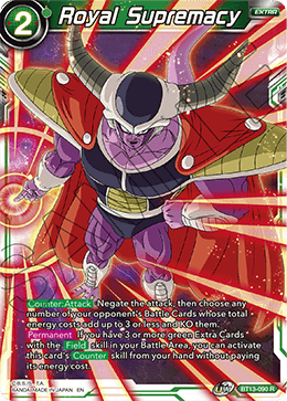 Royal Supremacy (Rare) (BT13-090) [Supreme Rivalry] Dragon Ball Super