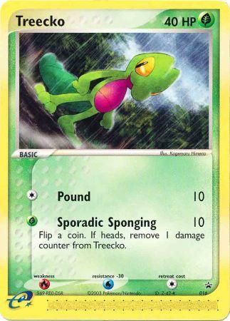Treecko (016) (Non-Holo) [Nintendo: Black Star Promos] Pokémon