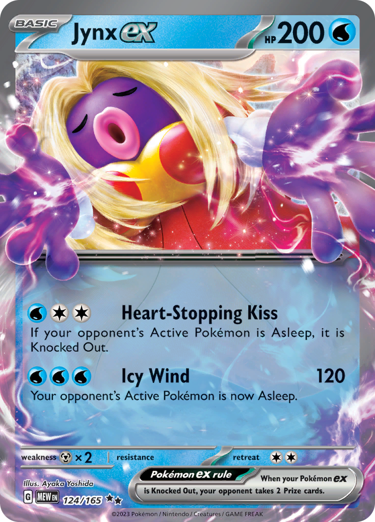 Jynx ex (124/165) [Scarlet & Violet: 151] Pokémon