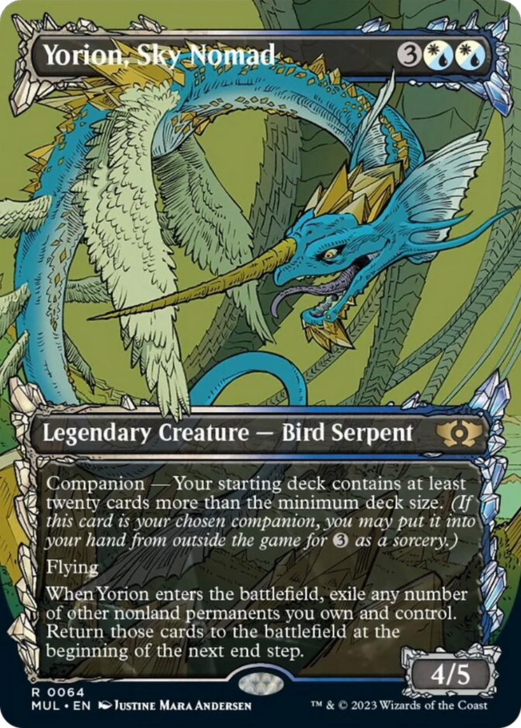 Yorion, Sky Nomad [Multiverse Legends] Magic: The Gathering