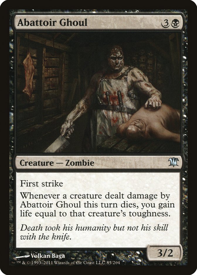 Abattoir Ghoul [Innistrad] Magic: The Gathering