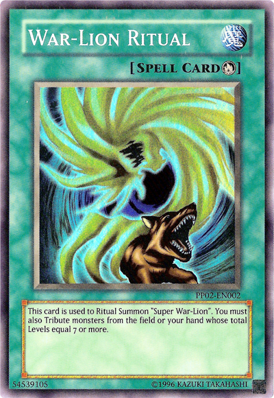 War-Lion Ritual [PP02-EN002] Super Rare Yu-Gi-Oh!