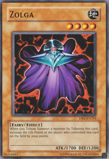 Zolga [DR1-EN241] Common Yu-Gi-Oh!