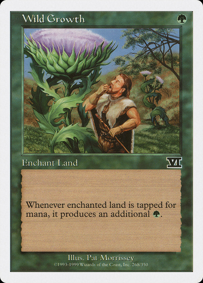 Wild Growth [Classic Sixth Edition] Magic: The Gathering