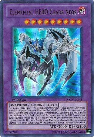 Elemental HERO Chaos Neos [LCGX-EN065] Ultra Rare Yu-Gi-Oh!