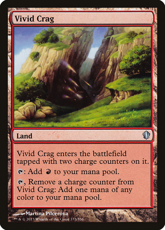 Vivid Crag [Commander 2013] Magic: The Gathering