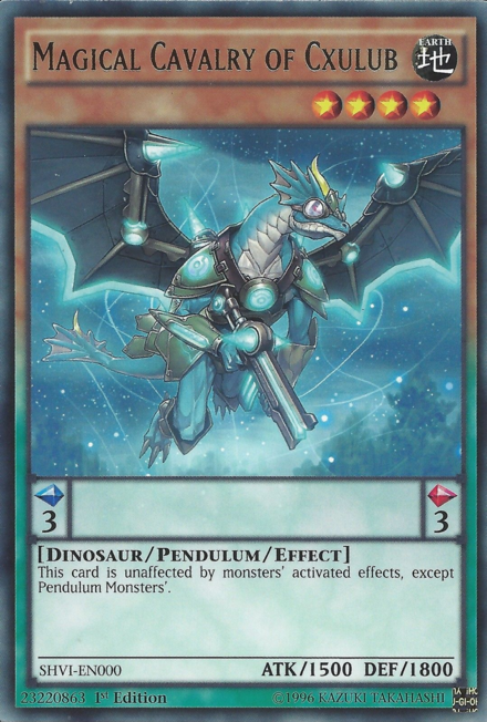 Magical Cavalry of Cxulub [SHVI-EN000] Rare Yu-Gi-Oh!